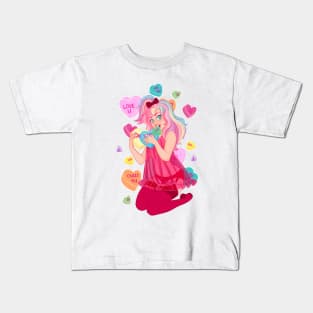 candy hearts Kids T-Shirt